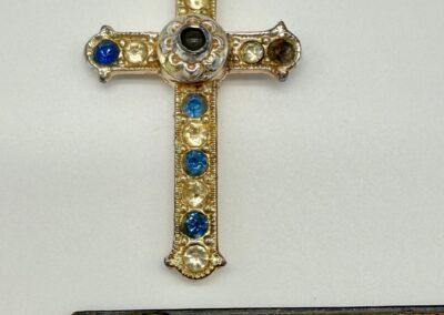 Catholic Jewelry Look Through Cross Pendant KZ0001-n