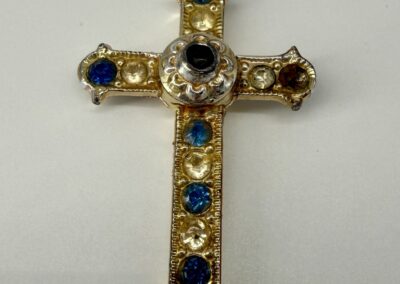 Catholic Jewelry Look Through Cross Pendant KZ0001-k