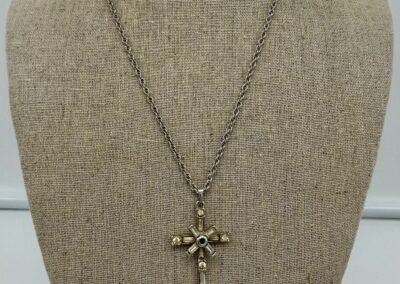 “Christ the Light of the World” Cross Pendant KZ0005e