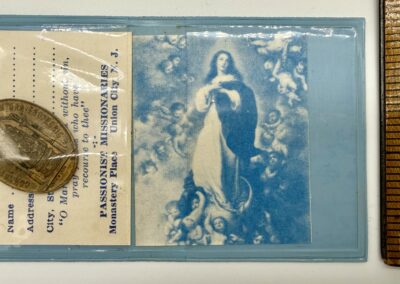 Devotional Mary Travel Prayer Medal NZ0074e