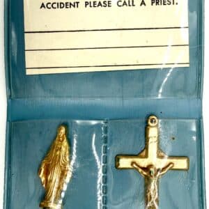 Devotional Immaculate Mary Travel Altar