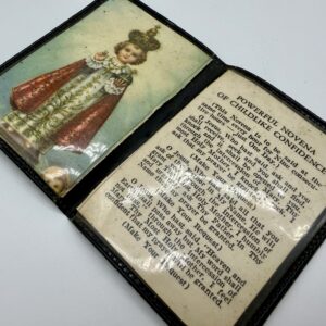 Devotional Infant of Prague Travel Altar