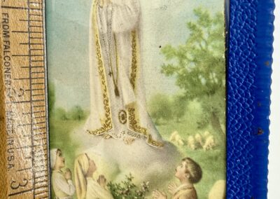 Plastic Fatima Prayer Card