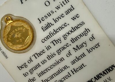 Incarnate Mary Prayer Card FZ0003-d