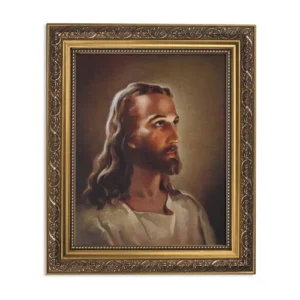 Framed Print Sallman Head Christ
