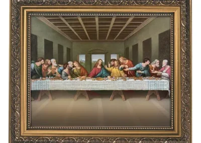 Framed Print Dv: Last Supper