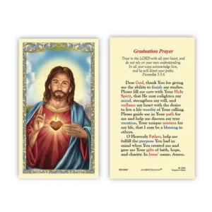 Laminated Holy Card 25P SHJ Voc/Grad Prayer
