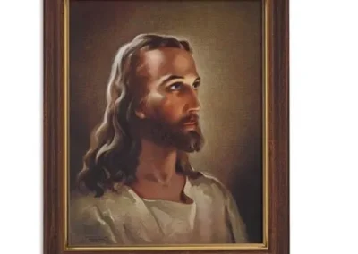 Framed Print Sallman Head Christ