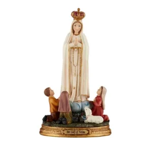 8" Our Lady of Fatima W/ Children
