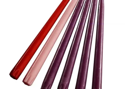 Lenten Candle 4Prp1Pk1Rd 4 Sets