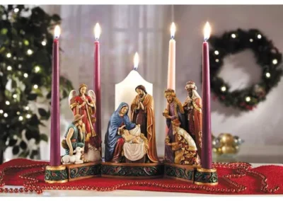 Adams Advent Candleholder