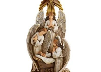 13" AG Angels Adoration Figure