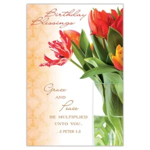 Blessings Birthday Card set of 12
