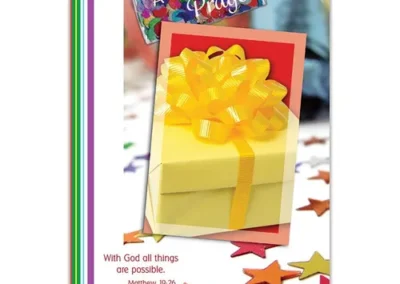 Birthday Prayer Card set of 12