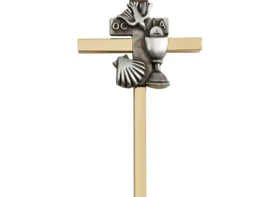 4.25" Brass Cross Ocia-4 Pc