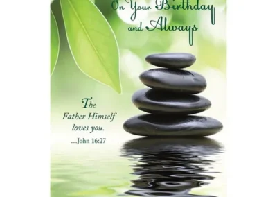 Blessings Always Birthday Card set of 12