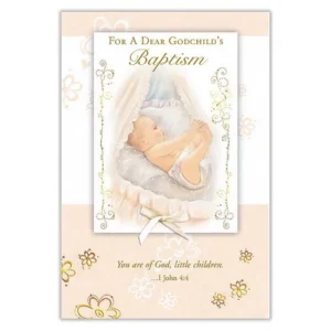 Godchild Baptism Card set of 12