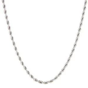 18" 2mm Rope Chain
