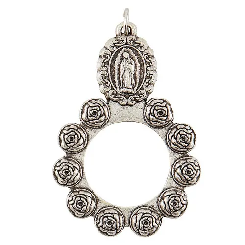 Our Lady of Guadalupe Rosary Ring – Rosaries &... Our Lady of Guadalupe Rosary Ring