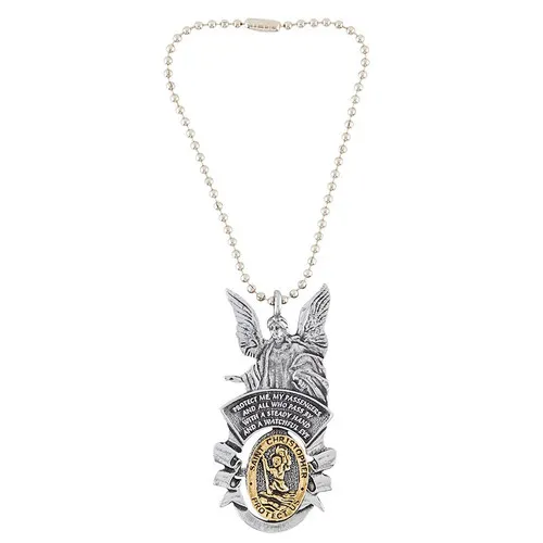 Guardian Angel Saint Christopher Vis Clp – Catholic... Guardian Angel Saint Christopher Vis Clp