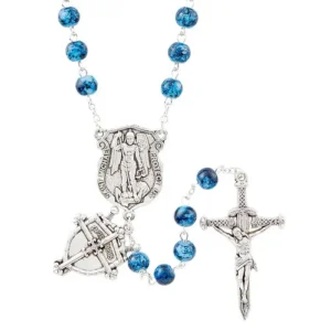 Saint Michael Spirtual Rosary Blue