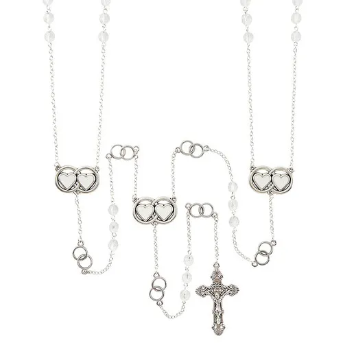Wedding Lasso; Clear 8mm 45L – Rosaries & Chaplets Wedding Lasso; Clear 8mm 45L