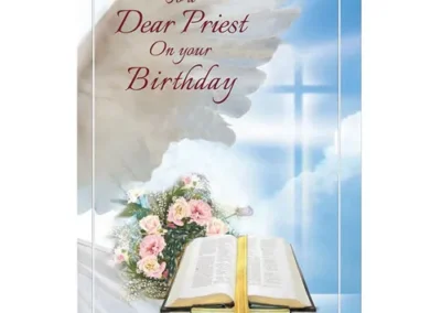 Priest Birthday Card set of 12