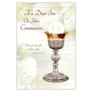 Son Communion Card set of 12