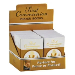 First Communion Pocket Prayer Book Display 48/ut