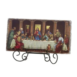 MS Last Supper Plaque