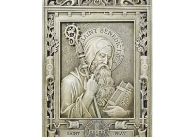 AG Saint Benedict 15" Plaque