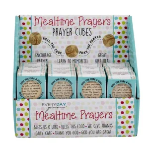 Mealtime Prayer Cube Display 24 Pc