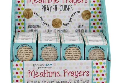 Mealtime Prayer Cube Display 24 Pc