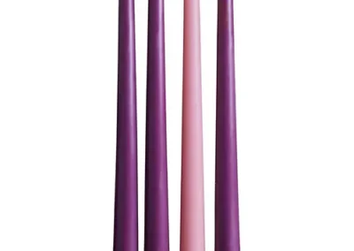 10" PRP/PNK TPRS Set Of 4