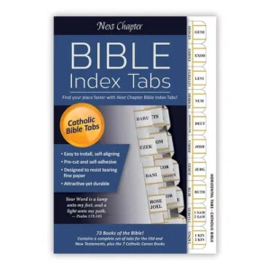 Bible Tabs - Catholic Version Horizontal set of 10
