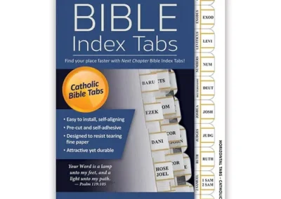 Bible Tabs - Catholic Version Horizontal set of 10