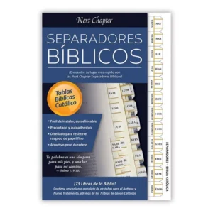 Bible Tabs - Catholic Version Spanish set of 10