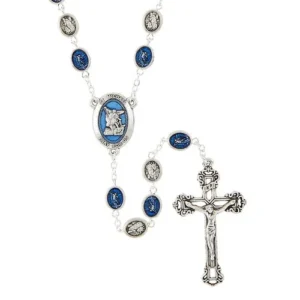 Enamel Michael Rosary