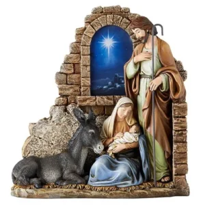 11.5" Bethlehem Star Nativity Statue
