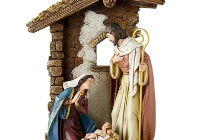 10" Bethlehem Stable Statue