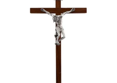 10" Walnut Pained Jesus____