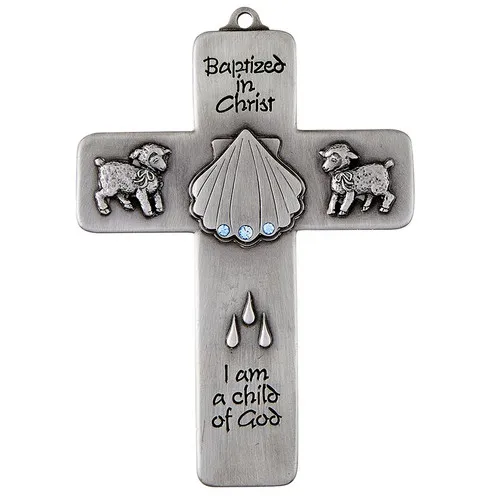 Cross, Baptism Boy Cross – Blue – Crucifixes... Cross