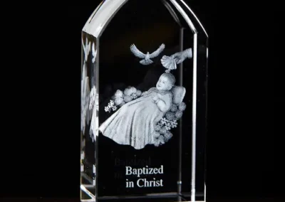 Baptism Etched Glass