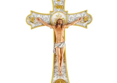 Holy Mass Wall Crucifix 8" Wed