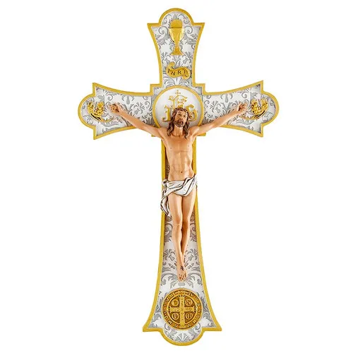 Holy Mass Wall Crucifix Plain – Crucifixes &... Holy Mass Wall Crucifix Plain
