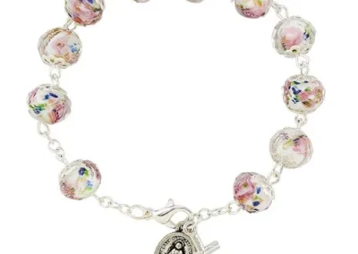 Murano White Bracelet