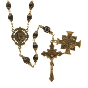 Vintage Rosary Saint Benedict