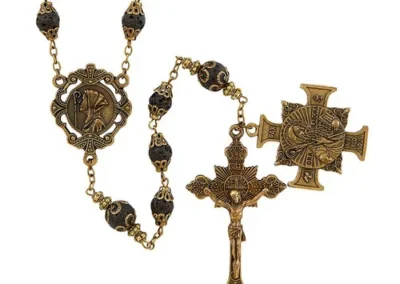 Vintage Rosary Saint Benedict