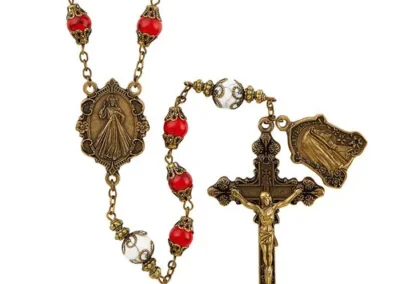 Vintage Rosary Divine Mercy