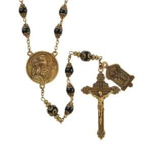 Vintage Rosary Saint Joseph